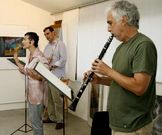 Meixide visitou Ponteceso cos �Mon�logos de Ser�n!� e o grupo Ouriol ofreceu un recital na Fundaci�n Torre-Pujales de Corme.