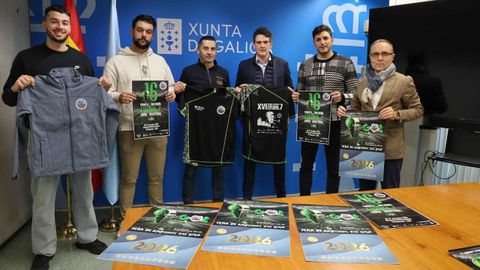 El campeonato organizado por la Pe�a �rbitros 9,15 se present�este lunes�en la sede de la Xunta en Lugo.