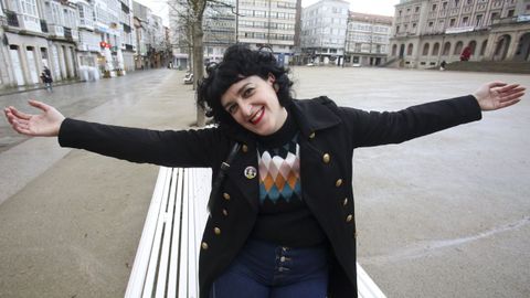 Cristina Moreira es la directora del festival F�ra do Mapa, que la pr�xima semana celebra su quinta edici�n tras un a�o de par�n por el covid