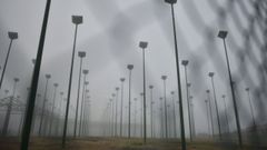 Imagen de archivo de niebla en el aeropuerto de Alvedro