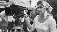 Ana Mariscal, durante unha rodaxe.