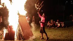 El fuego no falt� en San Xo�n
