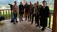 La Fundaci�n Oso Asturias en el acto que han celebrado en el patronato