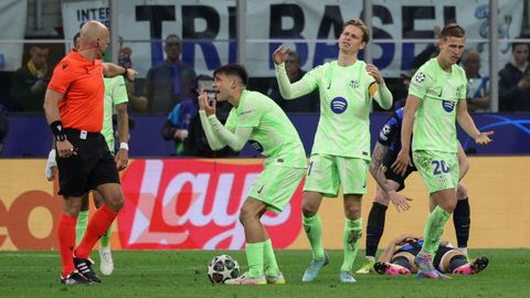 Cada decisión que tomaba el árbitro era para el Inter»