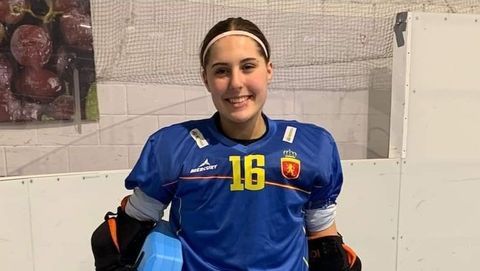 Carlota lvarez, con los colores de la seleccin