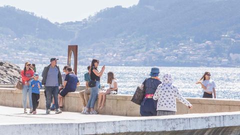 Ma�ana de sol este Jueves Santo en Sanxenxo