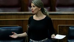 Yolanda D�az, en el Congreso