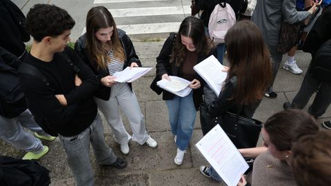 Ambiente previo a la PAU en la Facultade de Ciencias da Comunicaci�n