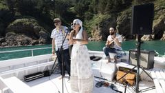 M�sica a bordo de Cruceros Fisterra, unha das actividades estrela do Fisterra Experience