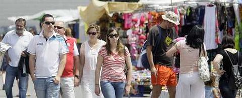 Si Foz se abarrota en verano, tanto el s�bado como ayer, en plena fiesta, la afluencia de gente aument� a�n m�s.