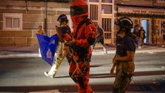 Los bomberos de Ourense retiran nidos de velutinas