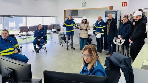 La conselleira de Economa visit Bioetanol Galicia