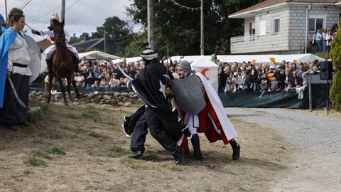Los protagonistas ponen todo el entusiasmo para dar realismo a la recreación
