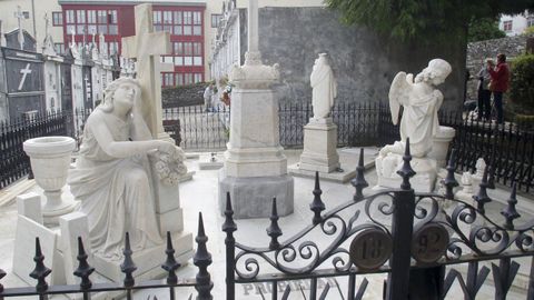 El conocido como cementerio dos nenos, en la necrpolis de Pontedeume