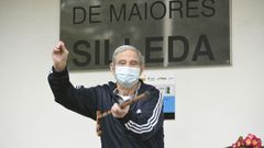 Un usuario de la residencia de Silleda