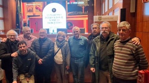 Una imagen tomada durante la estancia en Ponte de Lima