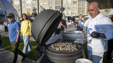 A�Feria Gastron�mica Gastromar de Ribeira abre�as s�as portas