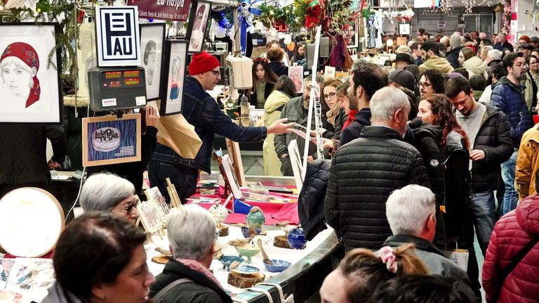 Imagen de archivo de la cita en el mercado de O Calvario.