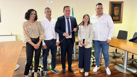 El gobierno local de Muxía, el día de la investidura