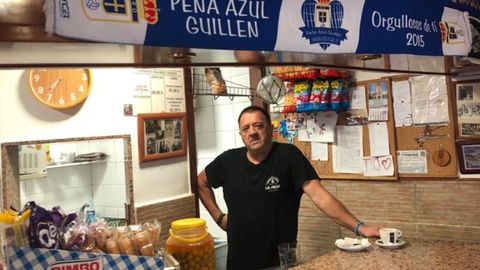 Rolando Fernández está al frente de Bar Guillen, el negocio familiar de su mujer