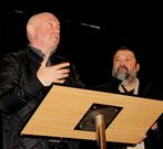 Suso Campos (izquierda) fue respaldado por Francisco Caama�o.