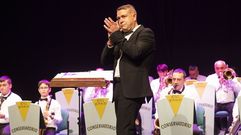 Javier Bardanca, director da Big Band e do Conservatorio