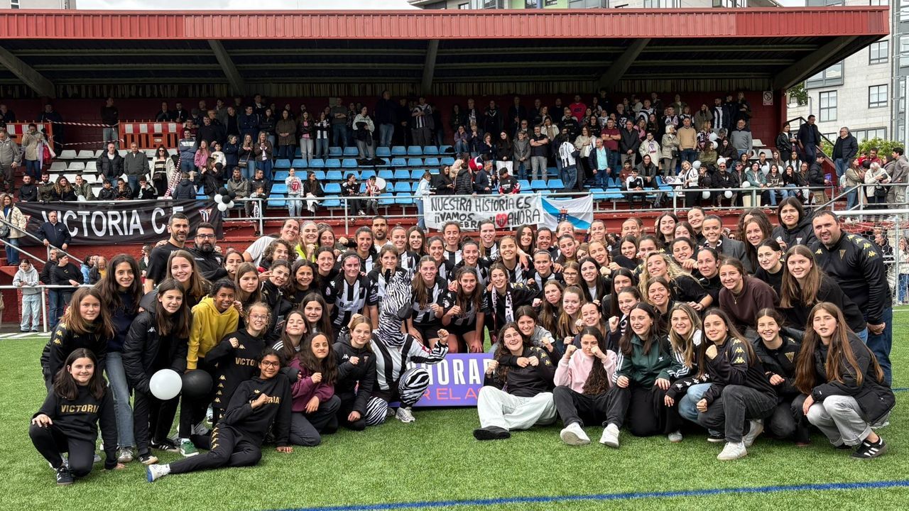 El Victoria CF elimina al Real Zaragoza y sube a la Segunda Federación femenina