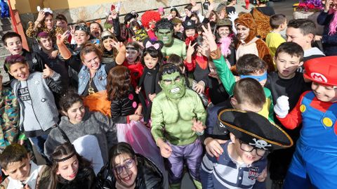 Fiestas de Carnavales en los colegios de Barbanza