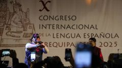 Exhibicin de rap con motivo del Congreso Internacional de la Lengua Espaola