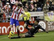 �scar D�az nunca hab�a marcado como profesional tantos goles como con el Lugo.