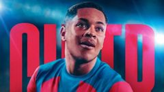 Vitor Roque.Vitor Roque firma con el Barcelona hasta 2031