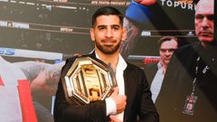 Ilia Topuria.El campeón de UFC Ilia Topuria