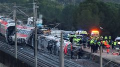 El tren de Iryo accidentado en Adamuz
