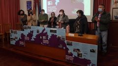 Acto de reconocimiento a las mujeres del mar del GALP A Maria-Ortegal en Burela, 2020