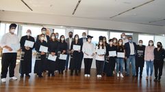 Clausura del taller de hosteler�a de O Saln�s