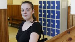 Marta Ladra, en una fotograf�a tomada en la Polit�cnica de Serantes