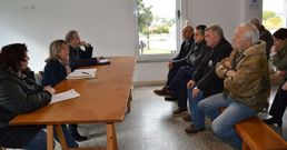La �ltima reuni�n tuvo lugar en el local de Vincallo. 