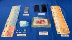 Material incautado por la Polic�a Nacional