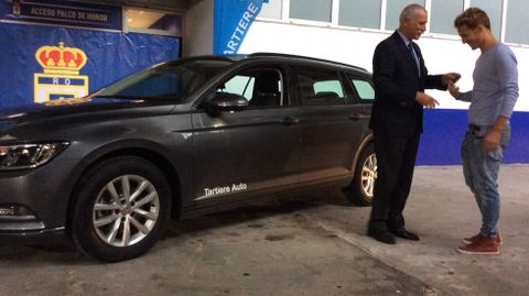 Susaeta recibe su coche