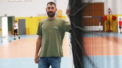 O presidente do Aldebar�n San Sadurni�o, Ux�o Garc�a.