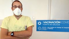 Pablo Dom�nguez comenz� a vacunar en las residencias el pasado 28 de diciembre y ahora contin�a en la Cidade da Cultura