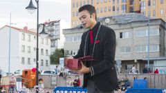 Dani Polo act�a esta tarde en Ponte Vella