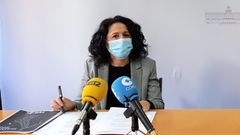 Maica Garc�a, edila popular, en imagen de archivo