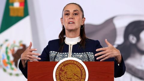 La presidenta mexicana, Claudia Sheinbaum