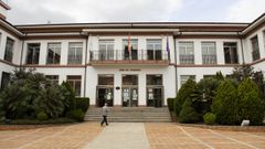 Exterior del consistorio monfortino, donde el pr�ximo lunes se celebrar� el �ltimo pleno del mandato