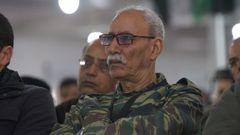 Brahim Gali, presidente de la Rep�blica �rabe Democr�tica Saharaui y secretario general del Frente Polisario