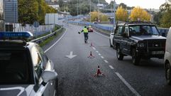 Control de acceso a la ciudad de Ourense, en una imagen de archivo