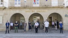 Minuto de silencio por las v�ctimas del coronavirus