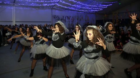 exposici�n de calabazas y baile de la asociacion Alfaia, FIESTA DE HALLOWEN 