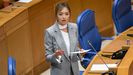 Fabiola Garca durante un pleno del Parlamento en una imagen de archivo.